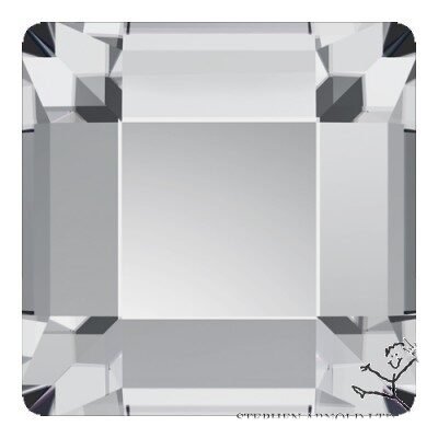 Crystal F | 3mm | 2400 Swarovski Square Flat Back