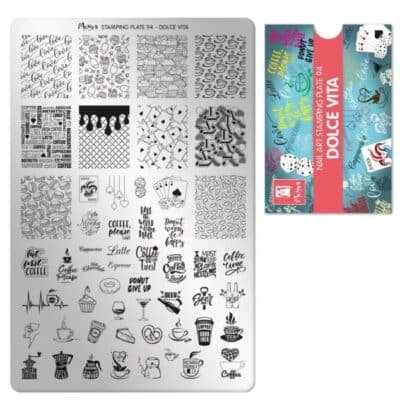 Moyra Stamping Plate 94 Dolce Vita