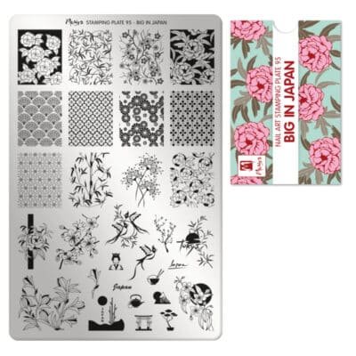 Moyra stamping plate 95 Big in Japan
