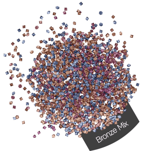 Halo Create - Micro Crystals Bronze Mix 1440s