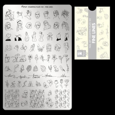 Moyra Stamping Plate 102