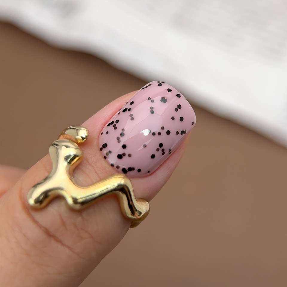 No Wipe Vintage Black Top Coat - Afbeelding 2