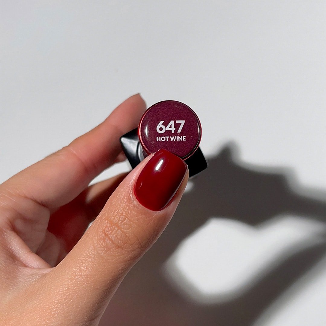 647 Hot Wine gelpolish 10g - Afbeelding 2